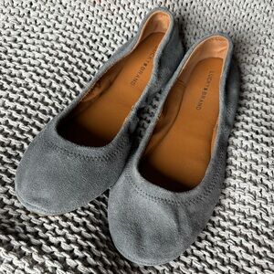 Lucky Brand • NWOT grey suede flats